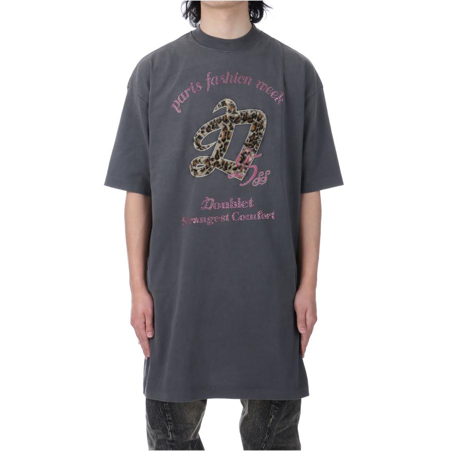 【SALE】DOUBLET PFW TOUR T-SHIRT - BLACK (25SS30CS367) doublet(ダブレット) |  | 02