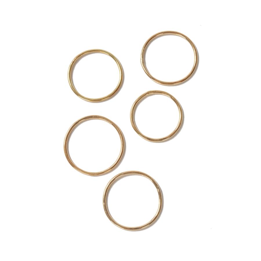 アクセサリー Thin Ring 5 Set (Silver925 ) Thin Ring 5 Set (Silver925 )（リング）｜TODAYFUL（トゥデイ