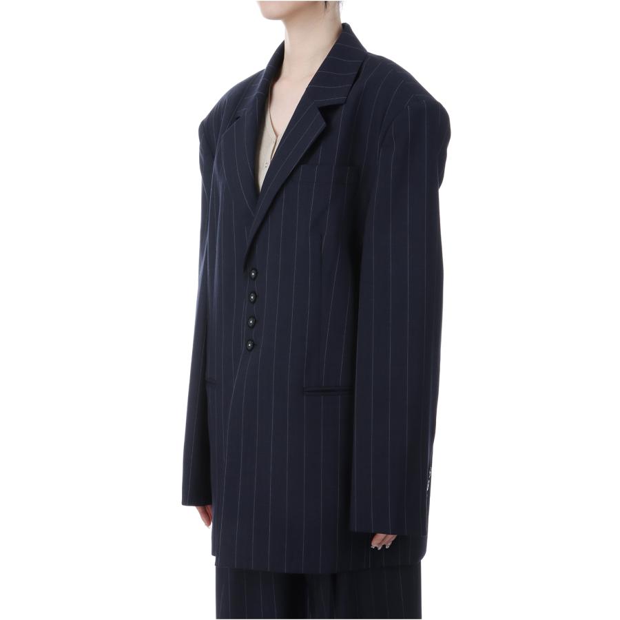 Stripe Over Jacket - INDIGO (12510101) Todayful(トゥデイフル) | TODAYFUL | 01