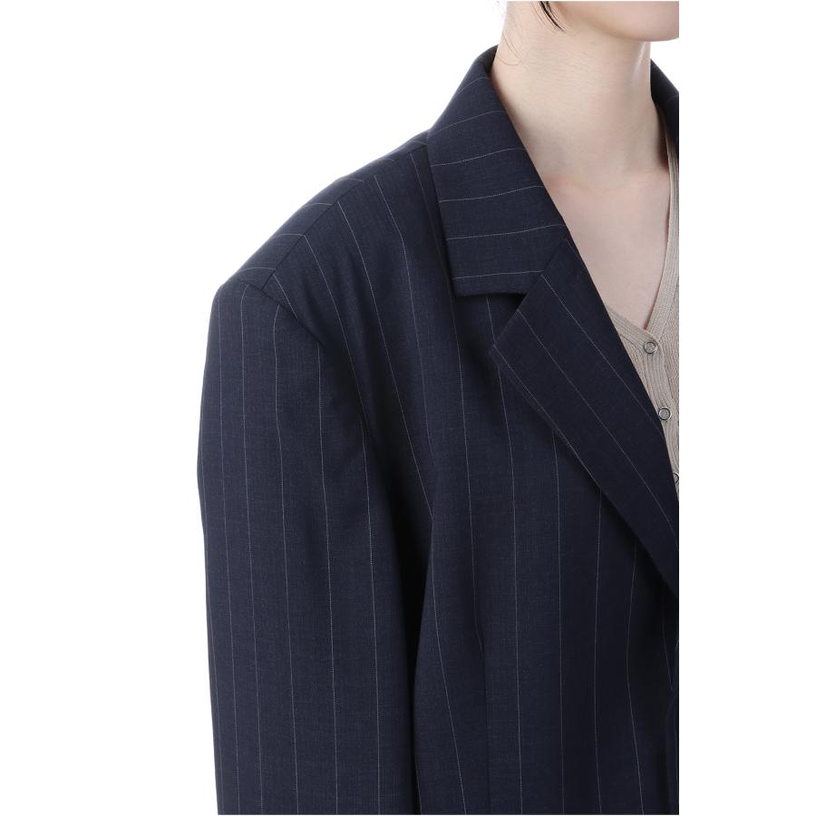 Stripe Over Jacket - INDIGO (12510101) Todayful(トゥデイフル) | TODAYFUL | 04