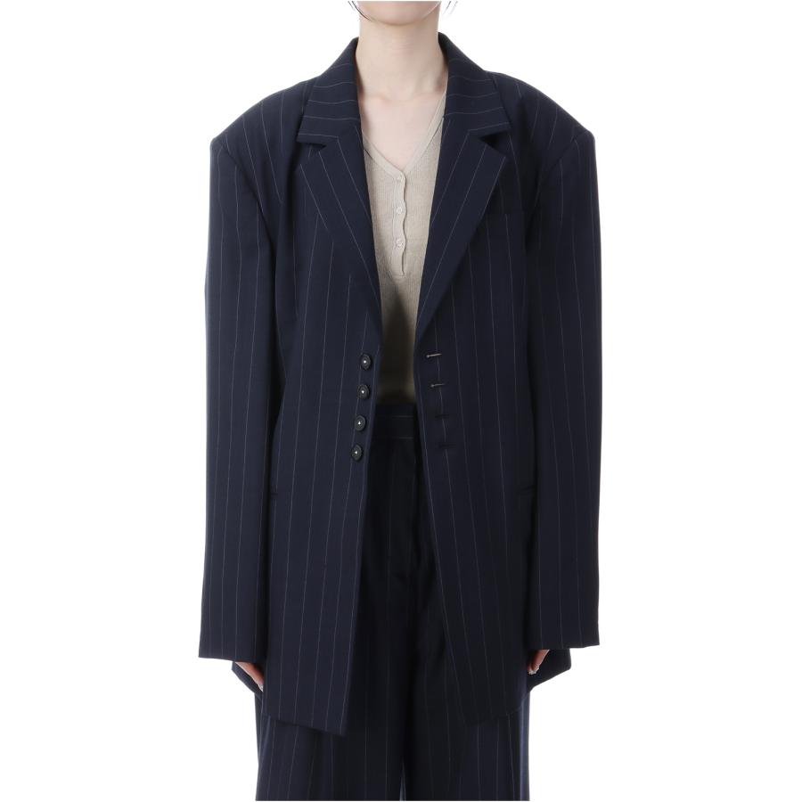 Stripe Over Jacket - INDIGO (12510101) Todayful(トゥデイフル) | TODAYFUL | 05