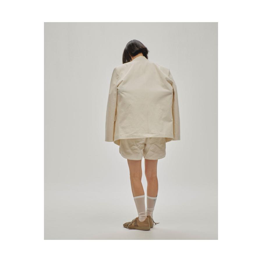 【SALE】Collarless Cottonsatin Jacket - WHITE (12510106) Todayful(トゥデイフル) | TODAYFUL | 11