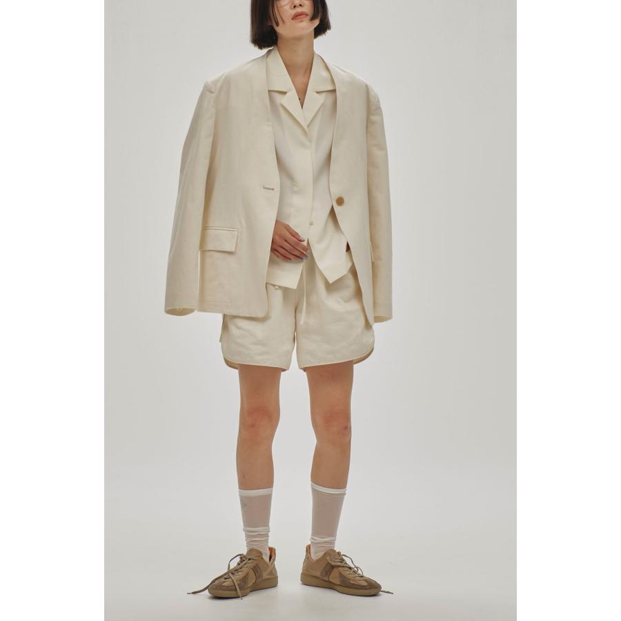 【SALE】Collarless Cottonsatin Jacket - WHITE (12510106) Todayful(トゥデイフル) | TODAYFUL | 09