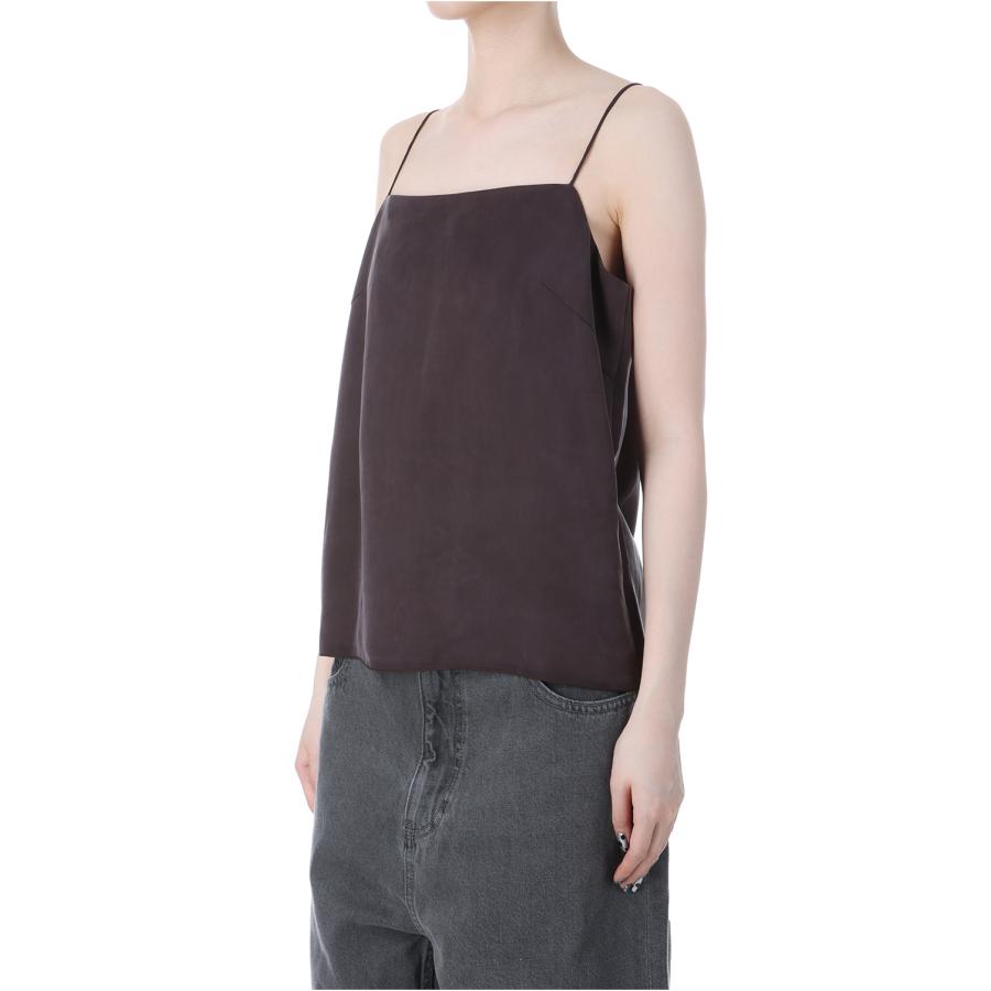 【SALE】Matte Satin Camisole - CHARCOAL GRAY (12510421) Todayful(トゥデイフル) | TODAYFUL | 01
