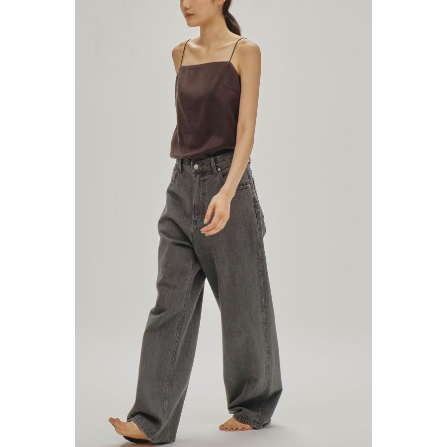 【SALE】Matte Satin Camisole - CHARCOAL GRAY (12510421) Todayful(トゥデイフル) | TODAYFUL | 05