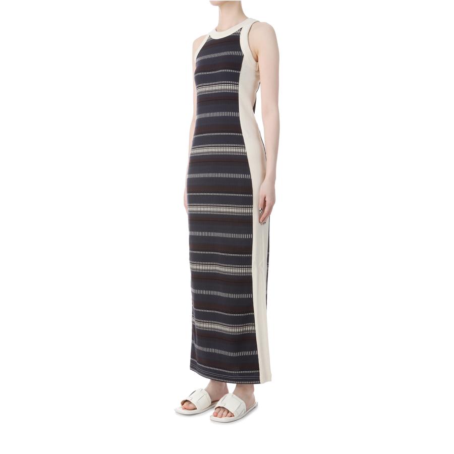 【SALE】Jacquard Border Dress - INDIGO (12510305) Todayful(トゥデイフル) | TODAYFUL | 01