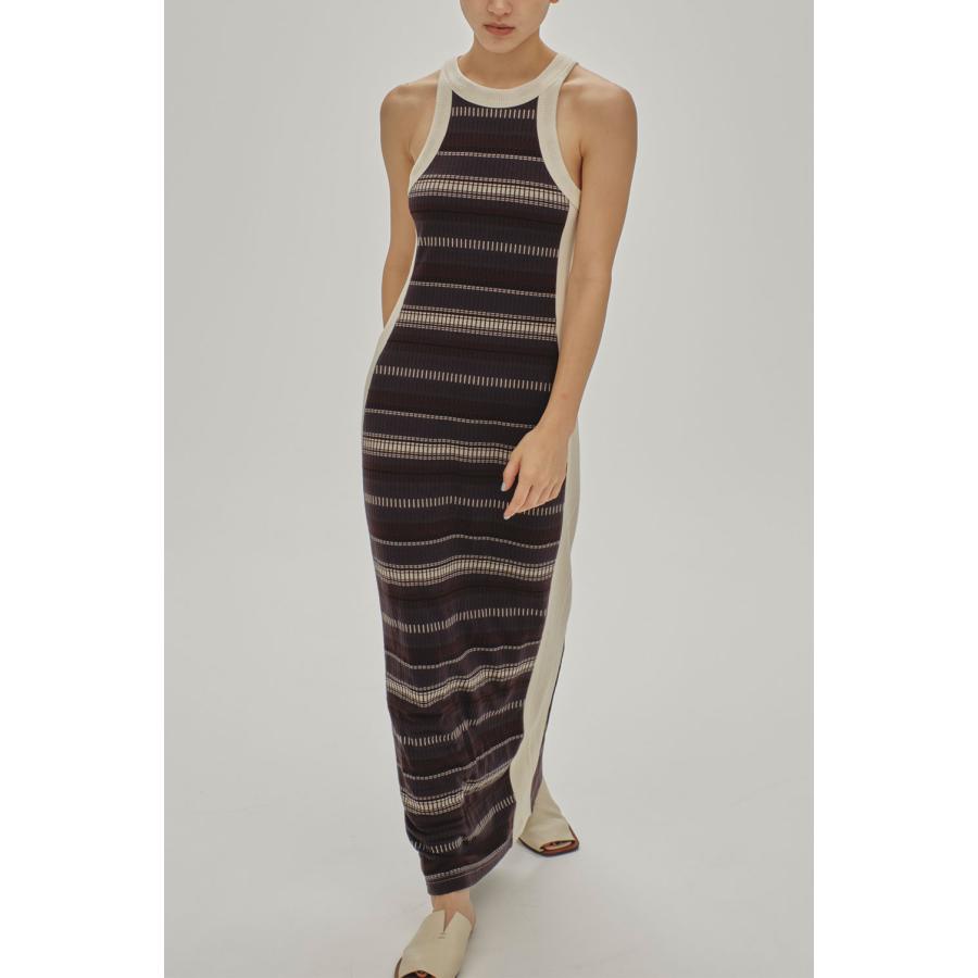 【SALE】Jacquard Border Dress - INDIGO (12510305) Todayful(トゥデイフル) | TODAYFUL | 08