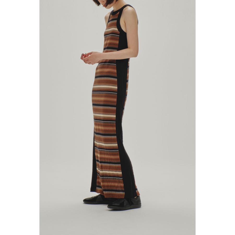 【SALE】Jacquard Border Dress - BROWN (12510305) Todayful(トゥデイフル) | TODAYFUL | 08