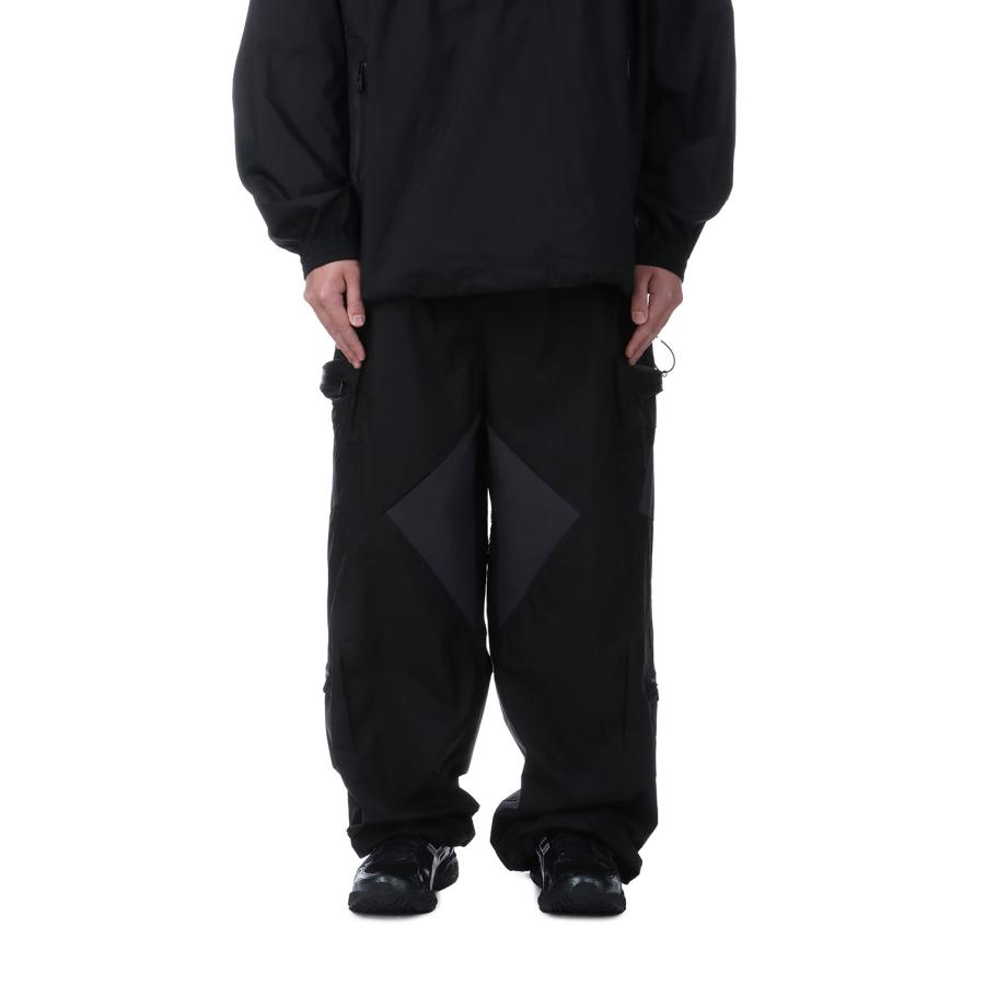 【P5倍 / SALE】2.5 LAYER PIN TUCK WIDE TROUSERS - BLACK (FPA03251U0001) F/CE.(エフシーイー) | 