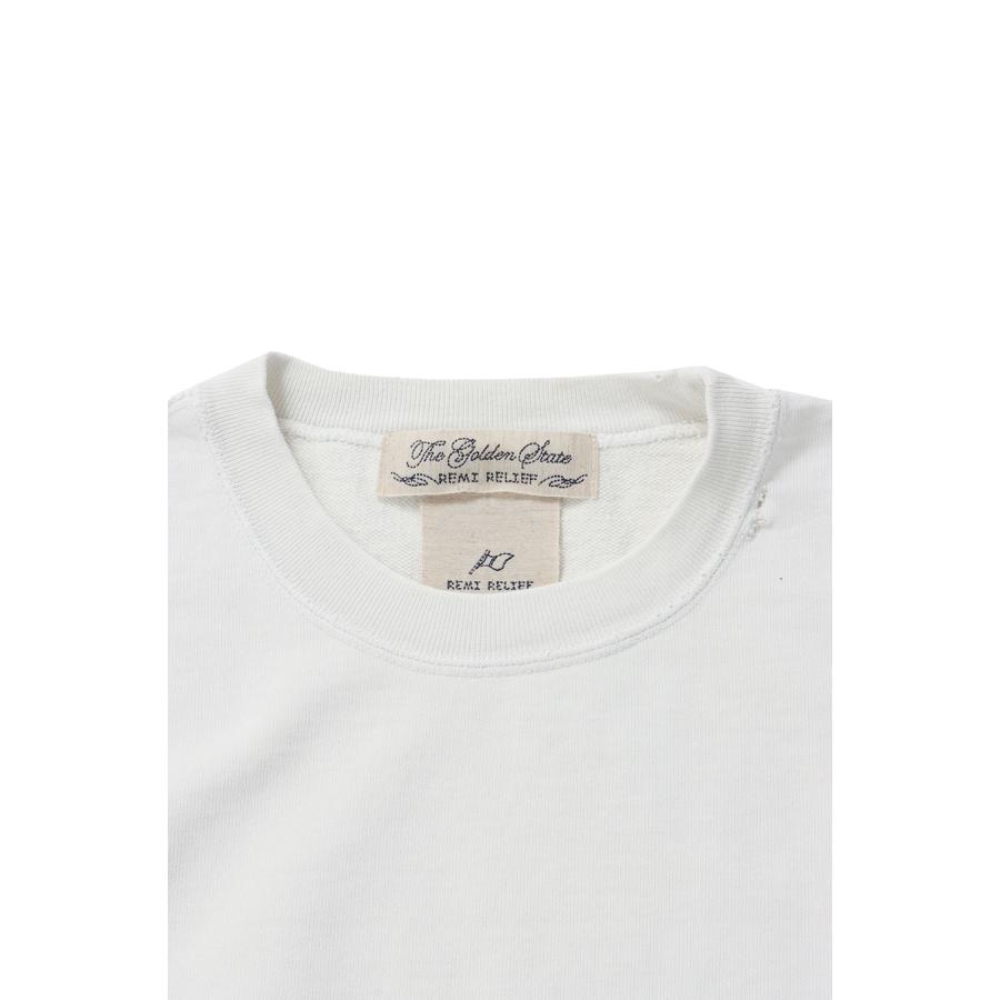 【P2倍】Double SP Finished Crew-Neck Sweat - OFF (RN6020SDO) Remi Relief(レミレリーフ) | REMI RELIEF | 02