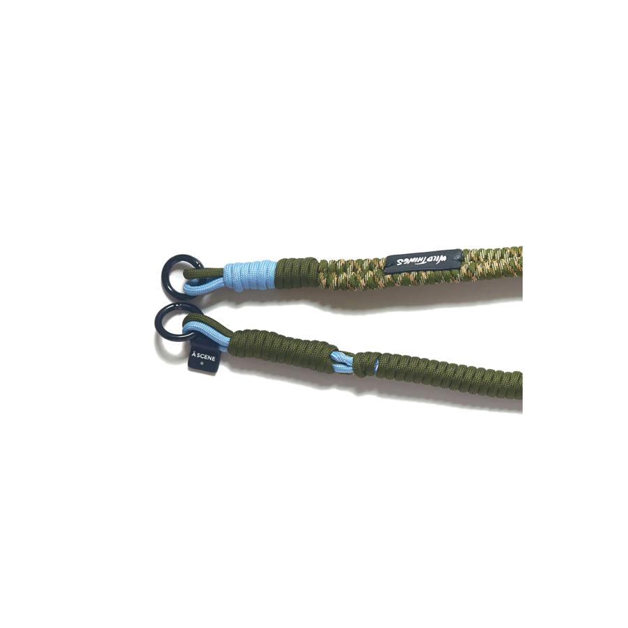 【P5倍 / SALE】【WILD THING / A SCENE 】DESIGN  PARACORD SHOULDER - LIGHT BLUE / CAMO Wild Things(ワイルドシングス) | WILD THINGS | 03