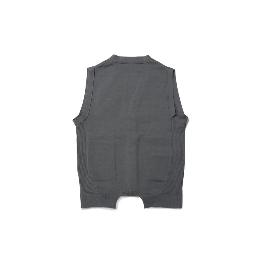 【P5倍 / SALE】High Twist Yern Vest - Gray (25SS-20-N) Jun Mikami(ジュンミカミ) |  | 05