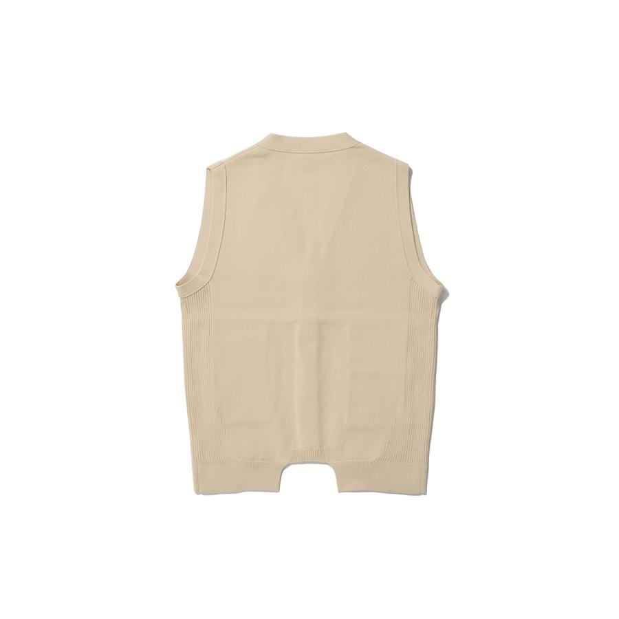 【P5倍 / SALE】High Twist Yern Vest - Cream (25SS-20-N) Jun Mikami(ジュンミカミ) |  | 05