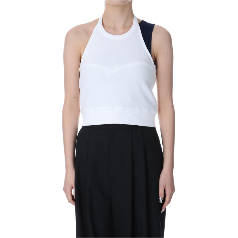 【P5倍 / SALE】Sweat Holter Neck - Shiro(White) (25SS-26-S) Jun Mikami(ジュンミカミ) | 