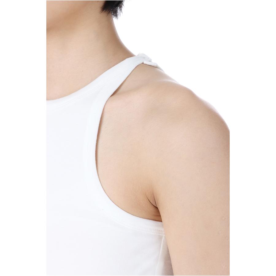 【P5倍 / SALE】American Sleeve Tank Top - Shiro(White) (25SS-27-S) Jun Mikami(ジュンミカミ) |  | 03