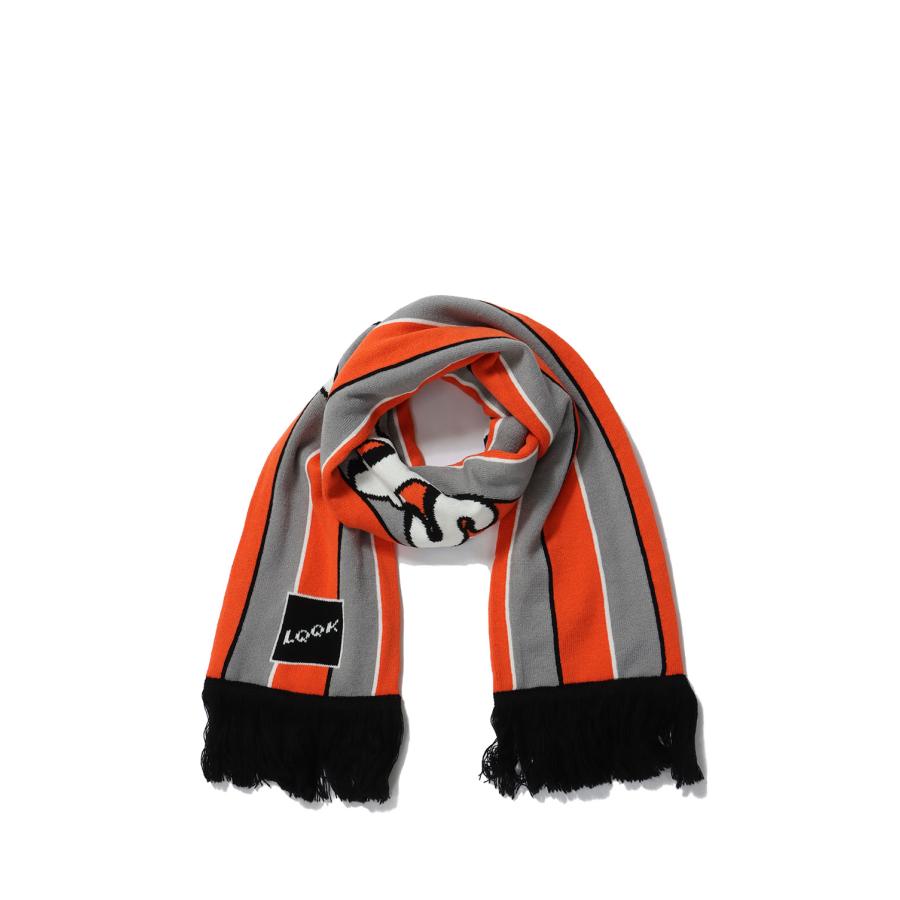 【P5倍】KNIT SCARF/ORANGE(LQA24KS09) LQQK STUDIO(ルック スタジオ) | 