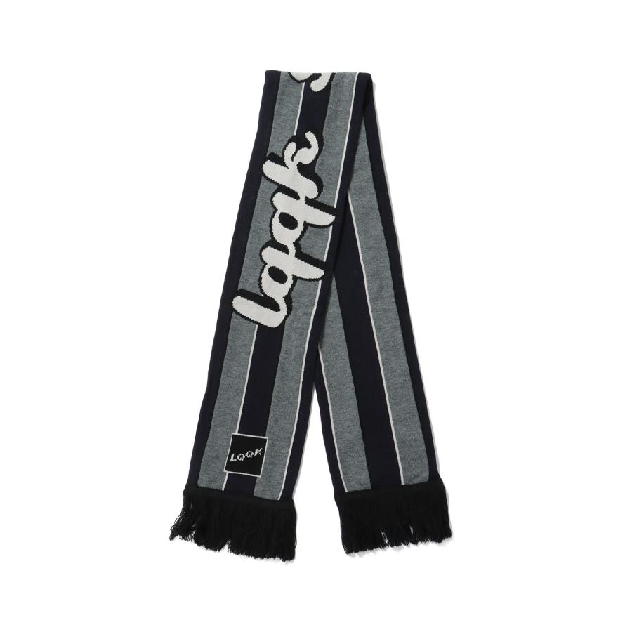 【P5倍】KNIT SCARF/NAVY(LQA24KS09) LQQK STUDIO(ルック スタジオ) |  | 01