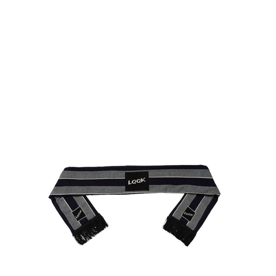 【P5倍】KNIT SCARF/NAVY(LQA24KS09) LQQK STUDIO(ルック スタジオ) |  | 02