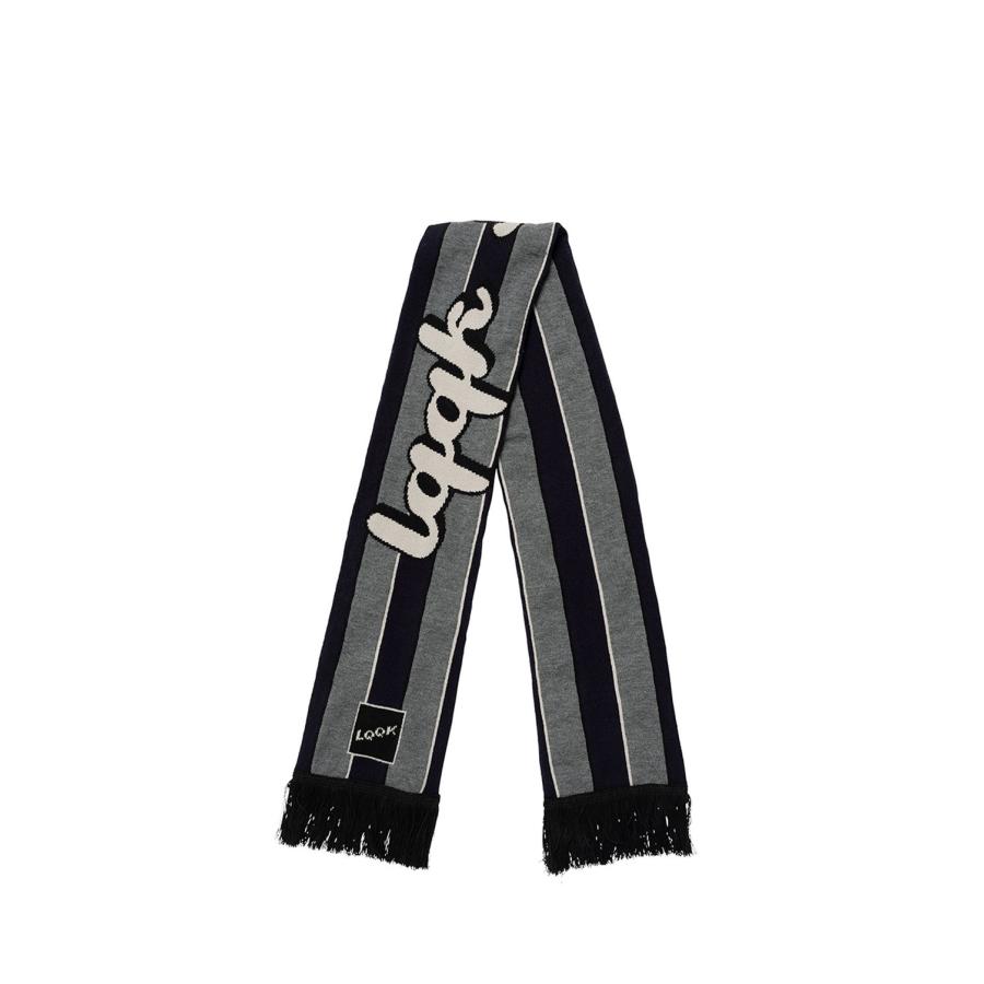【P5倍】KNIT SCARF/NAVY(LQA24KS09) LQQK STUDIO(ルック スタジオ) |  | 03