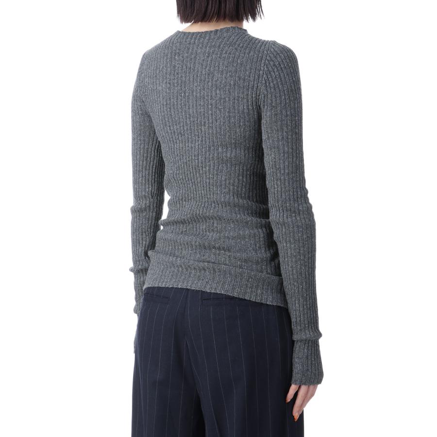 【SALE】Boatneck Rib Knit -CHARCOAL GRAY (12510505) Todayful(トゥデイフル) | TODAYFUL | 03