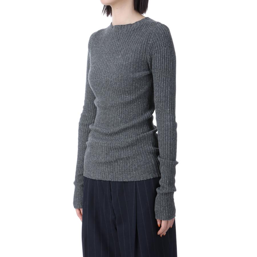 【SALE】Boatneck Rib Knit -CHARCOAL GRAY (12510505) Todayful(トゥデイフル) | TODAYFUL | 03