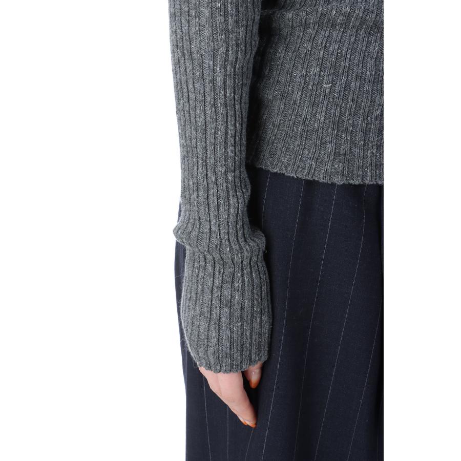 【SALE】Boatneck Rib Knit -CHARCOAL GRAY (12510505) Todayful(トゥデイフル) | TODAYFUL | 06
