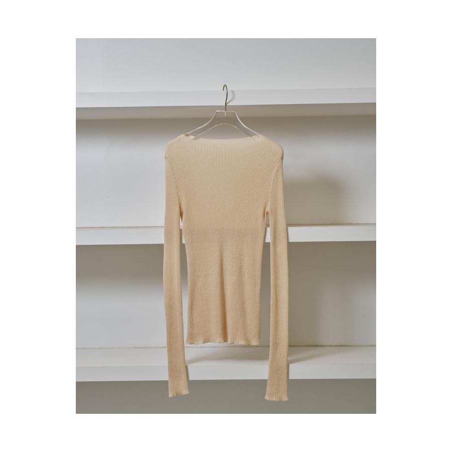 【SALE】Boatneck Rib Knit -NATURAL (12510505) Todayful(トゥデイフル) | TODAYFUL | 07