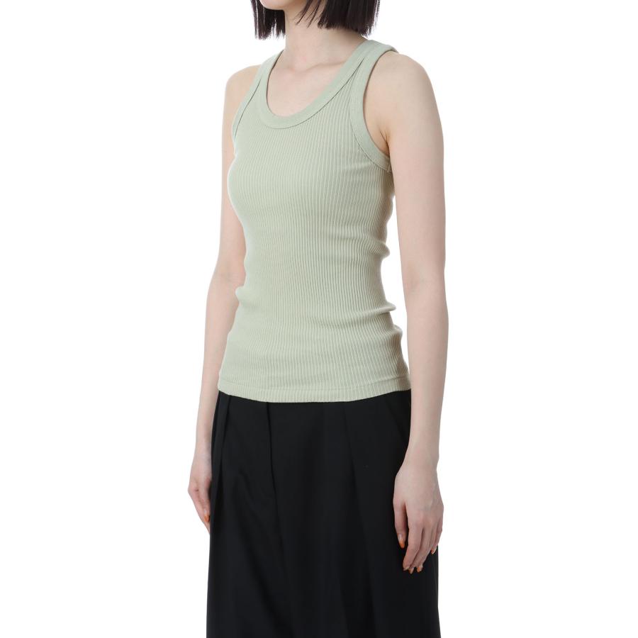 Seamless Rib Tanktop -L/GREEN (12510607) Todayful(トゥデイフル) | TODAYFUL | 01