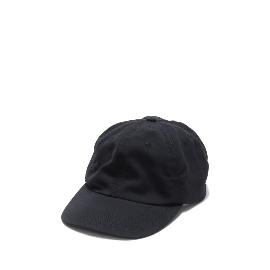 POLY COTTON ELASTIC BACK 6PANEL CAP - 01BLACK (251329