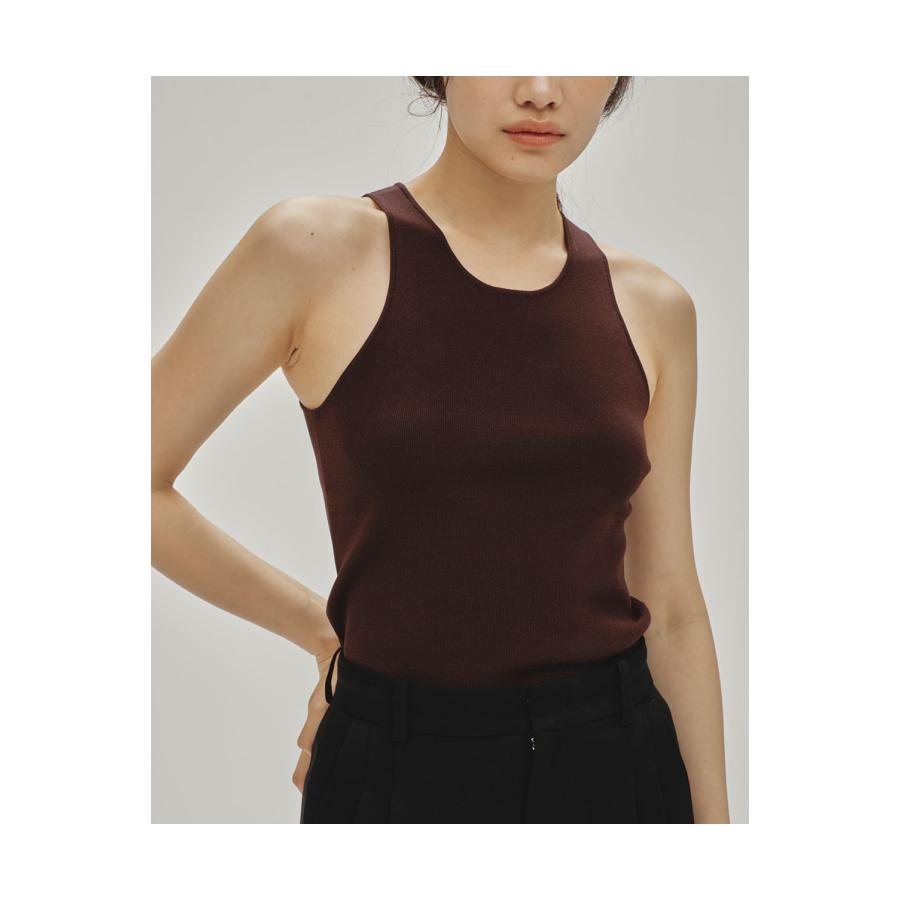 Highgauge Knit Tanktop -CHOCOLATE (12510511) Todayful(トゥデイフル) | TODAYFUL | 07