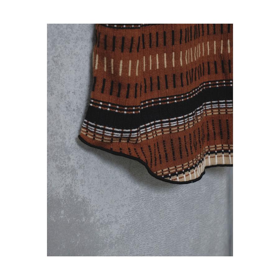 【SALE】Jacquard Border Tanktop -BROWN(12510614) Todayful(トゥデイフル) | TODAYFUL | 07