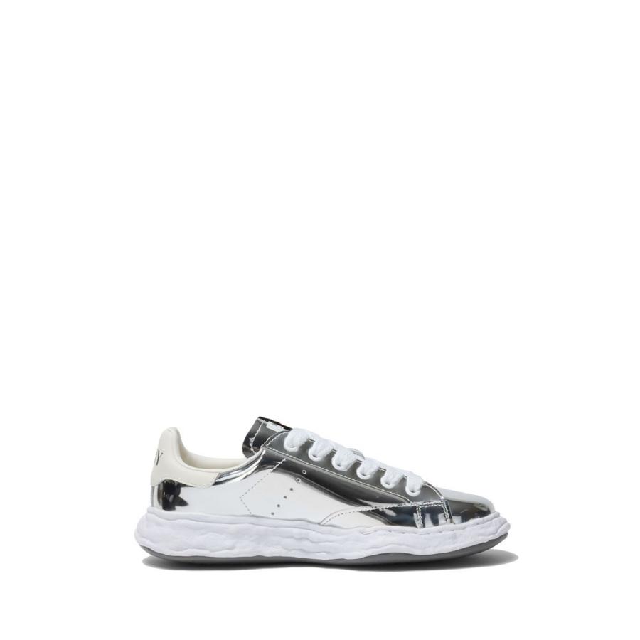 CHARLES LEATHER LACE(A12FW701)-060 SILVER- MIHARA YASUHIRO(ミハラ ヤスヒロ) | MAISON MIHARA YASUHIRO | 01