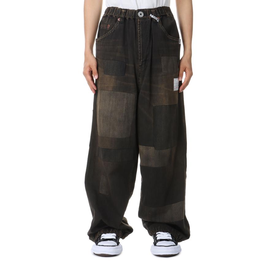 【P2倍】PATCHWORK JEANS(A13PT024)* MIHARA YASUHIRO(ミハラ ヤスヒロ) | MAISON MIHARA YASUHIRO | 01