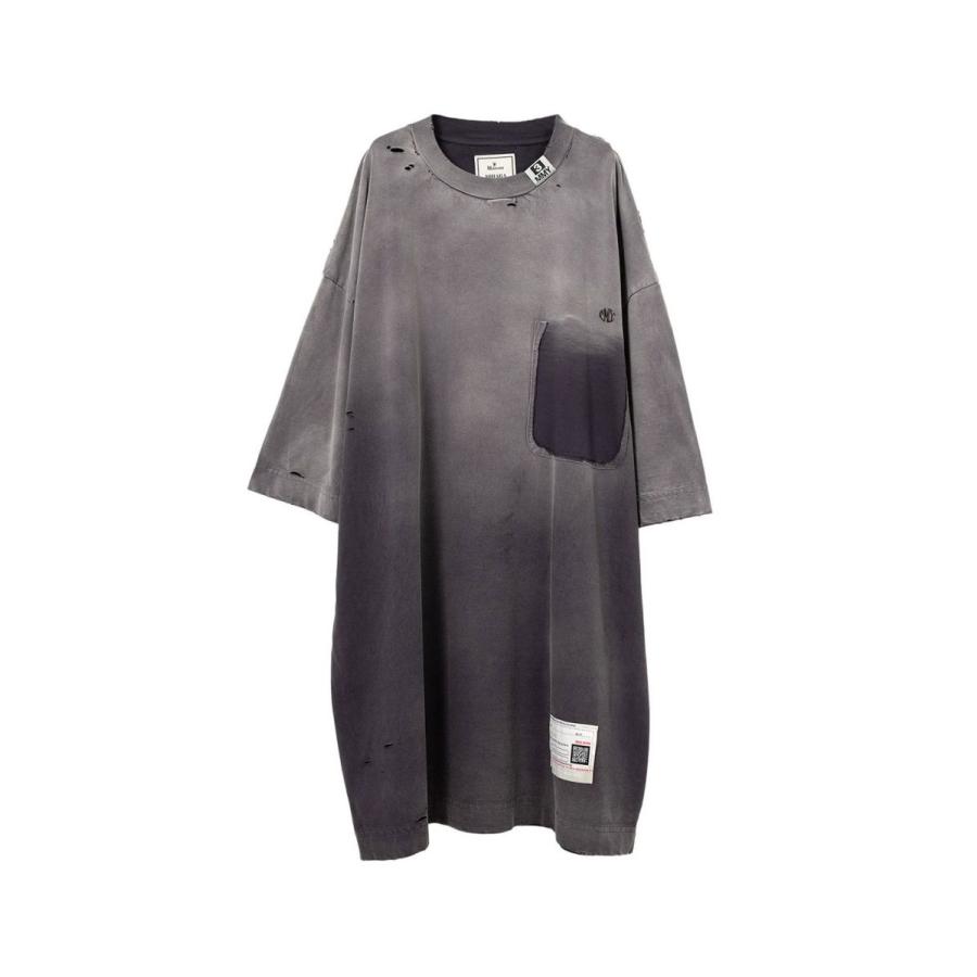 【P2倍】BLEACHED HUGE TEE-BLACK(B13TS561) MIHARA YASUHIRO -Women(ミハラ ヤスヒロ) | MAISON MIHARA YASUHIRO | 06