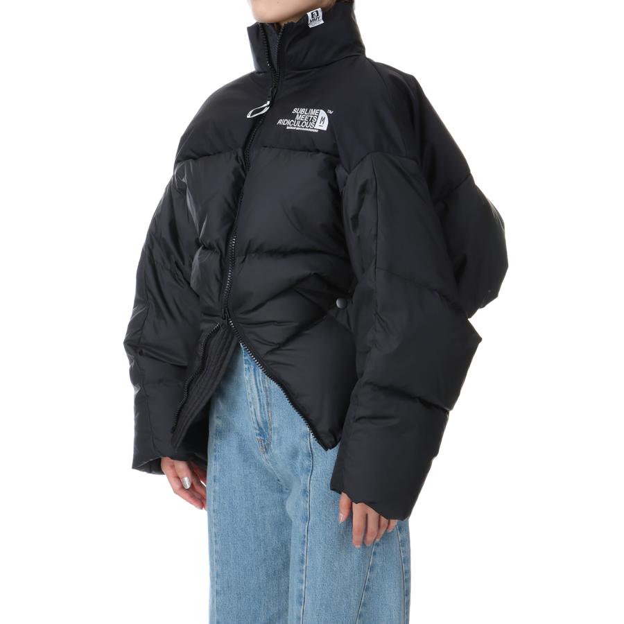 【P5倍】CROPPED DOWN BLOUSON-BLACK(K13BL341) MIHARA YASUHIRO -Women(ミハラ ヤスヒロ) | MAISON MIHARA YASUHIRO | 02