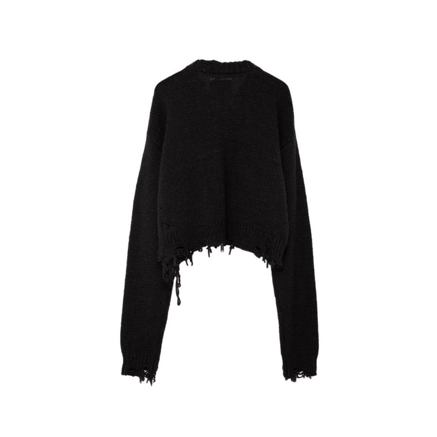 CAT INTARSIA ZIP CD-BLACK(B13CD532) MIHARA YASUHIRO -Women(ミハラ ヤスヒロ) | MAISON MIHARA YASUHIRO | 06