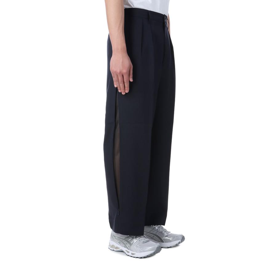 P5倍】Ventilation Wide Slacks - Navy (SD25S-PT02) SEDAN ALL