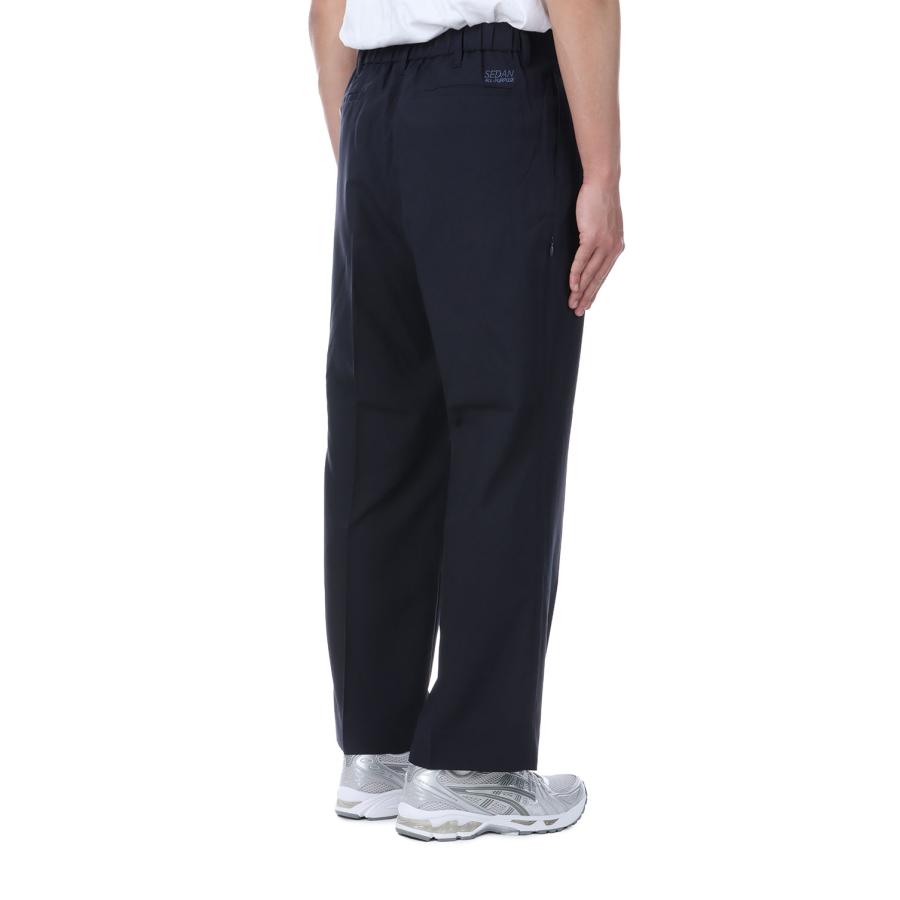 P5倍】Ventilation Wide Slacks - Navy (SD25S-PT02) SEDAN ALL