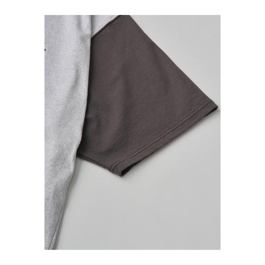 【P15倍】【SALE】Henleyneck Baseball Tee - Ash / Charcoal (SD25S-CT05) SEDAN ALL PURPOSE(セダン オール パーパス) |  | 02