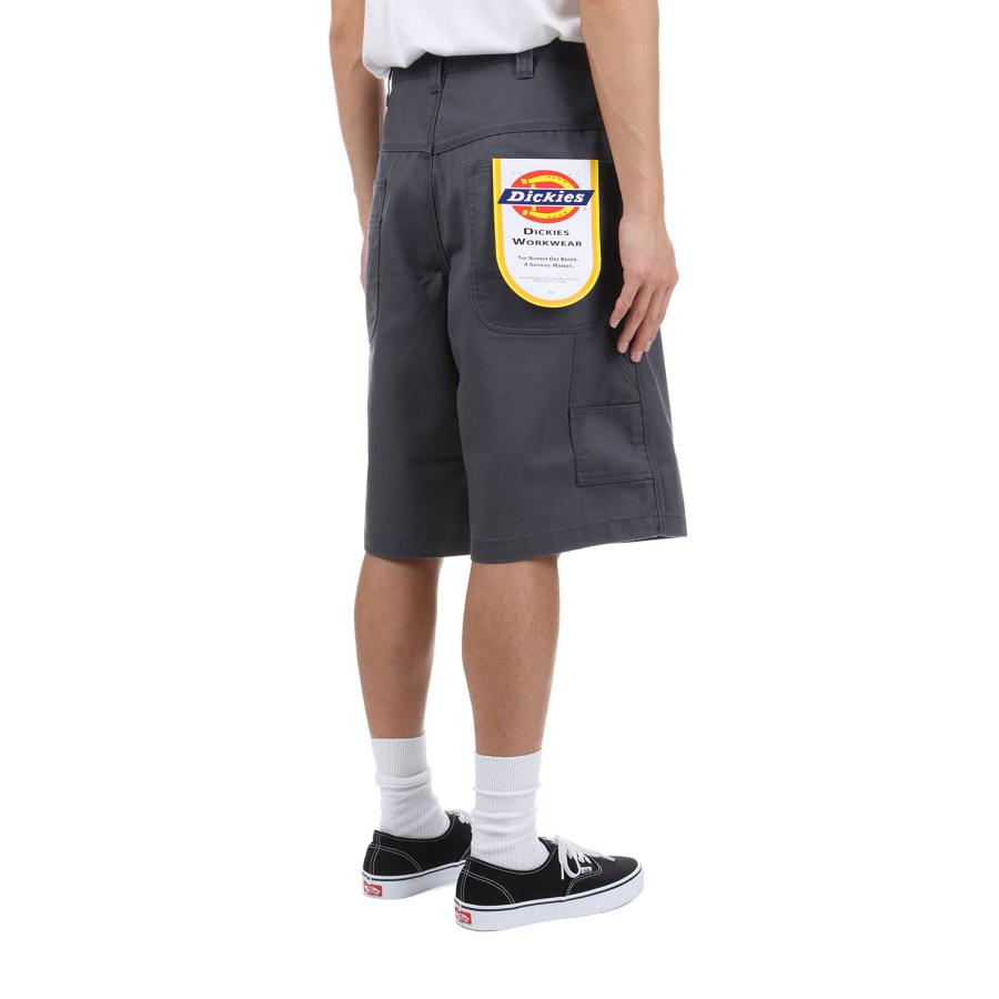 P10倍】【SALE】Dickies(R) / Carpenter Wide Shorts - Charcoal