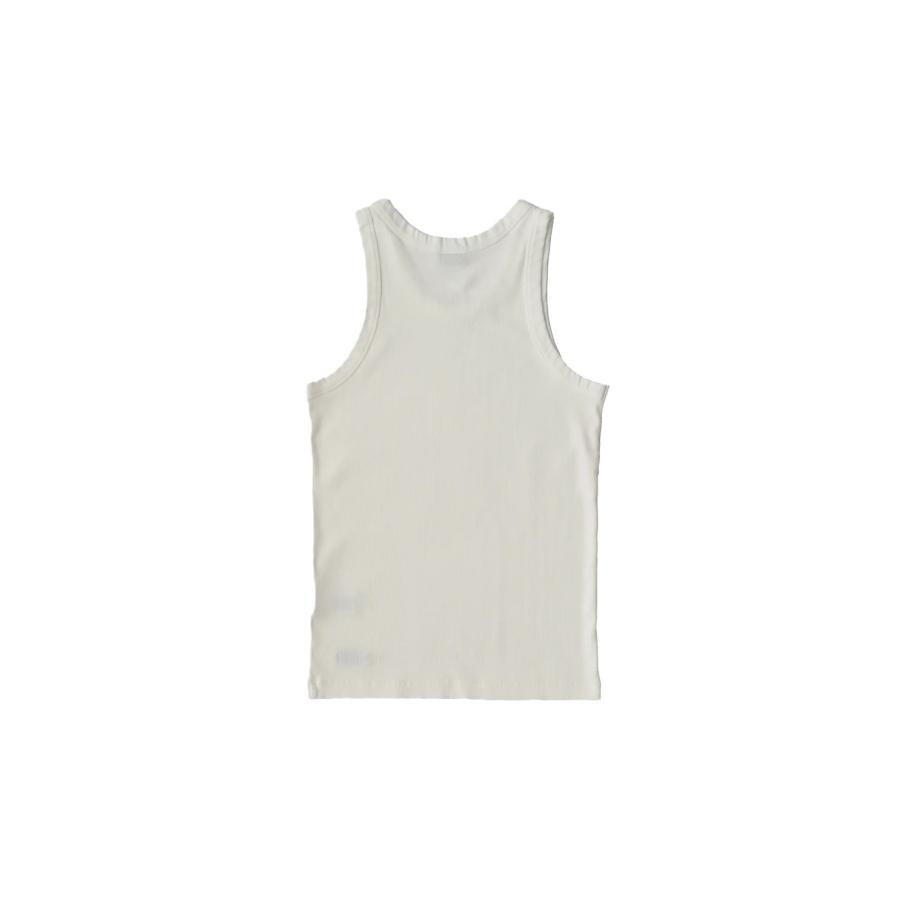 【P5倍 / SALE】Oval Logo Tank Top - White (SD25S-CT12) SEDAN ALL PURPOSE(セダン オール パーパス) |  | 01