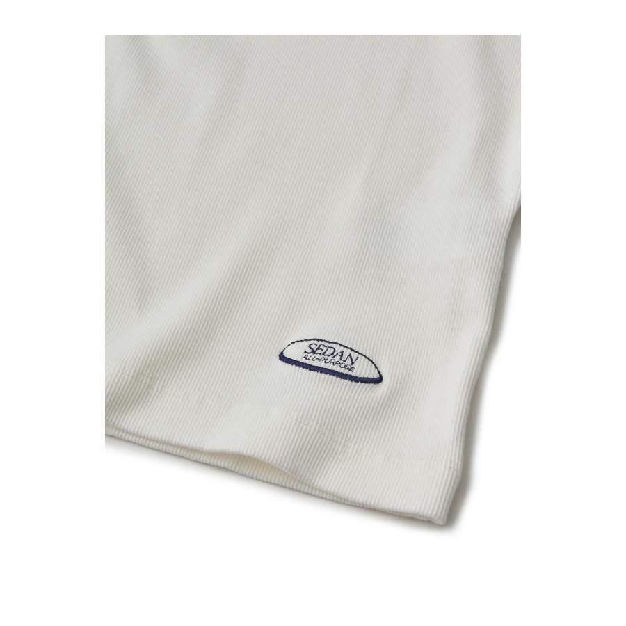 【P5倍 / SALE】Oval Logo Tank Top - White (SD25S-CT12) SEDAN ALL PURPOSE(セダン オール パーパス) |  | 03