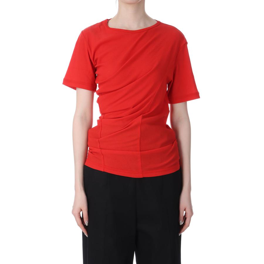 【P5倍 / SALE】twisted-T 01 - RED (AA25SS-CST02-01) AKIKO AOKI(アキコアオキ) | 