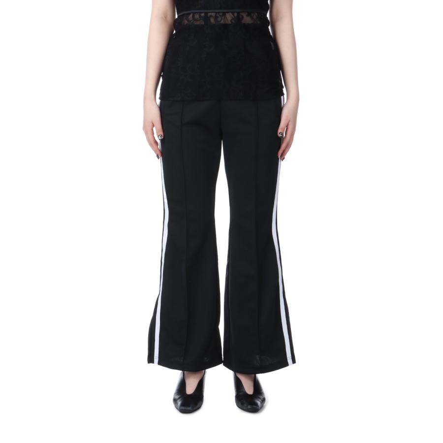 【P5倍 / SALE】Her track pants - BLACK x WHITE (AA25SS-P02) AKIKO AOKI(アキコアオキ) | 