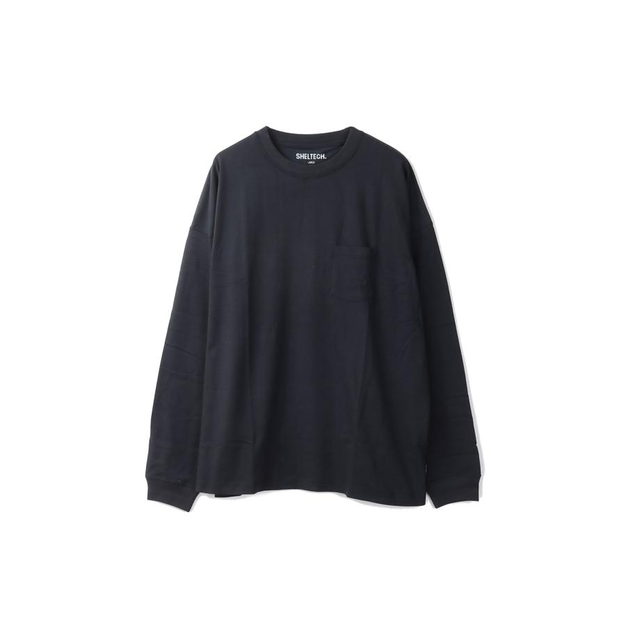 【P2倍 / SALE】Long T- BLACK (SHL25SS004) SHELTECH(シェルテック) | 