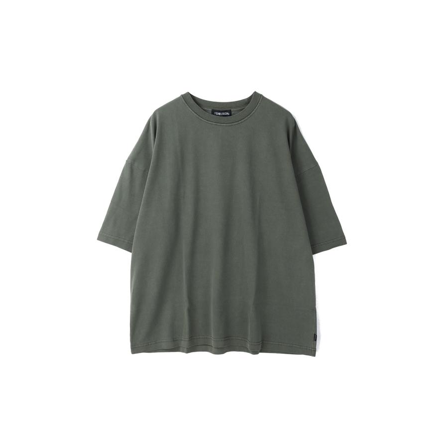 【P2倍 / SALE】Pigment Wide T - KHAKI (SHL25SS010OE) SHELTECH(シェルテック) | 