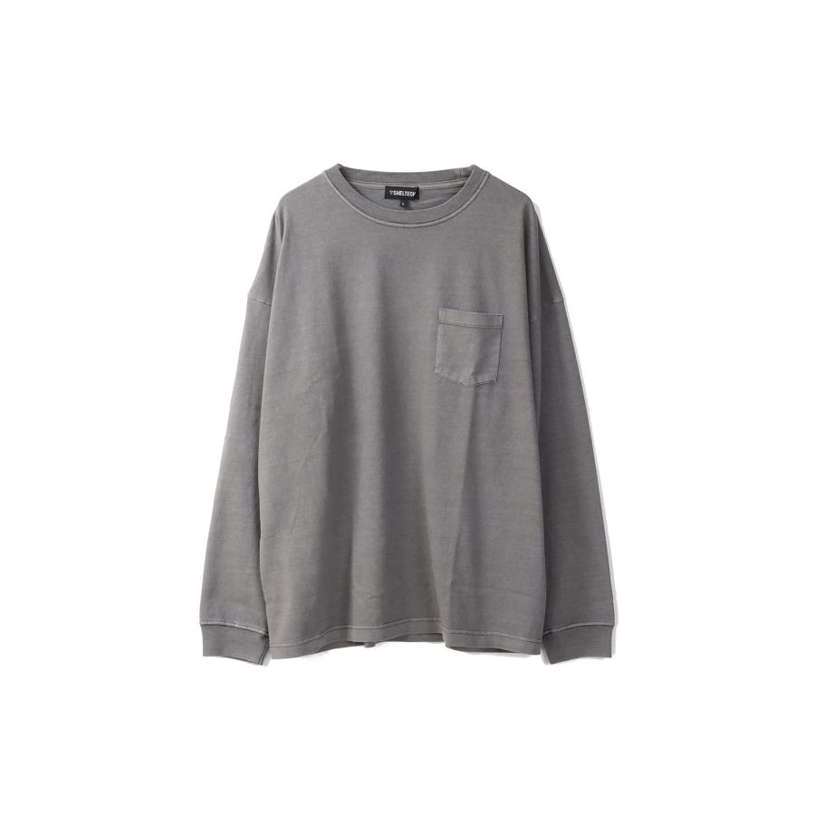 【P2倍 / SALE】Pigment Long T - L.GRAY (SHL25SS012OE) SHELTECH(シェルテック) | 