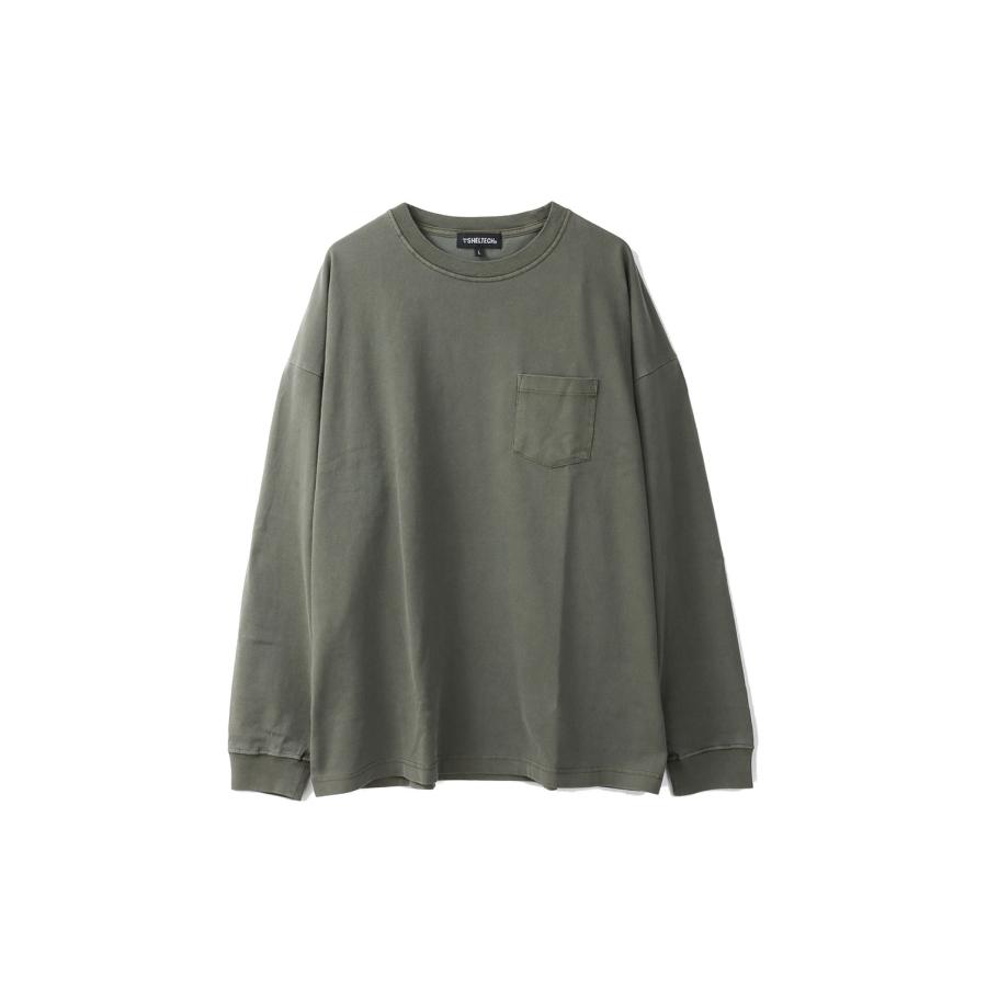 【P2倍 / SALE】Pigment Long T - KHAKI (SHL25SS012OE) SHELTECH(シェルテック) | 