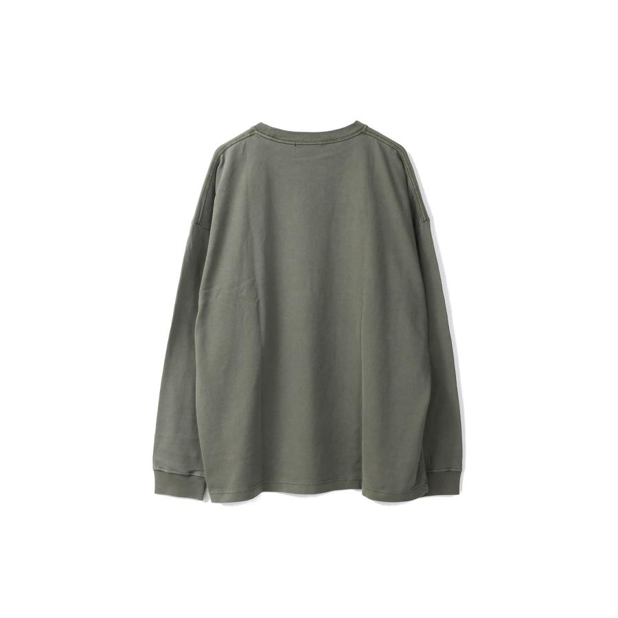 【P2倍 / SALE】Pigment Long T - KHAKI (SHL25SS012OE) SHELTECH(シェルテック) |  | 01