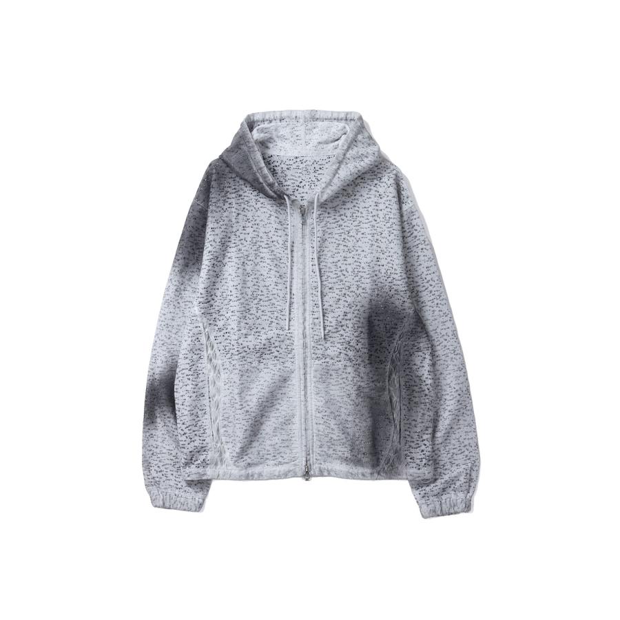 【P5倍 / SALE】EP.7 01 HOODIE ZIP UP - LIGHT GRAY (EP7HDZ01-LG) XLIM(エクスリム) | 